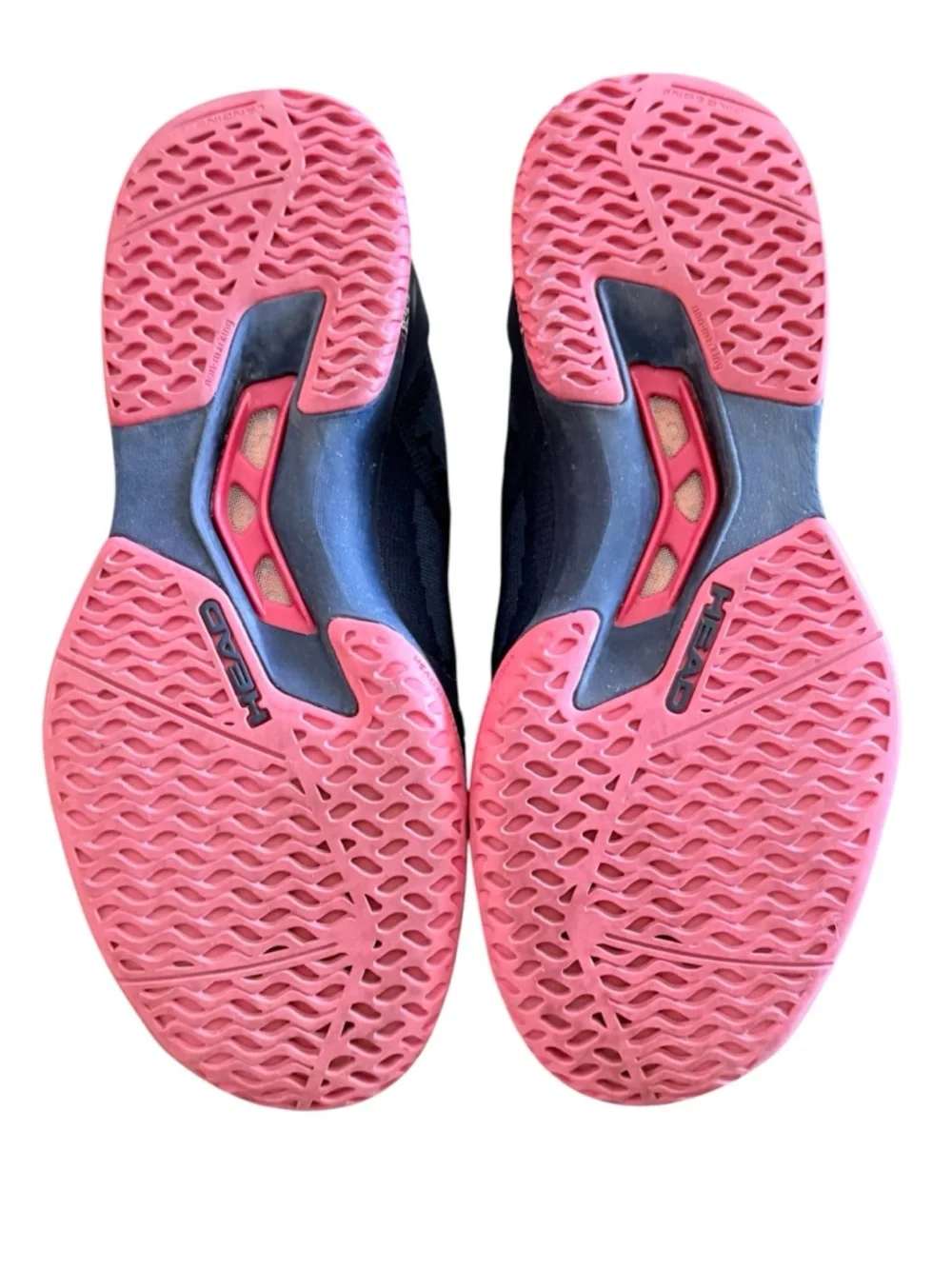 Head Sprint Pro 3.5 women’s 6.5 lace up blue and coral tennis shoes